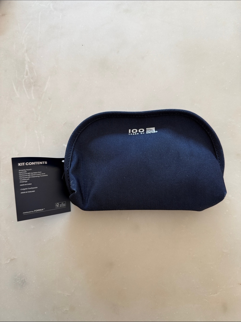 NWT United Amenity Kit with Perricone Products